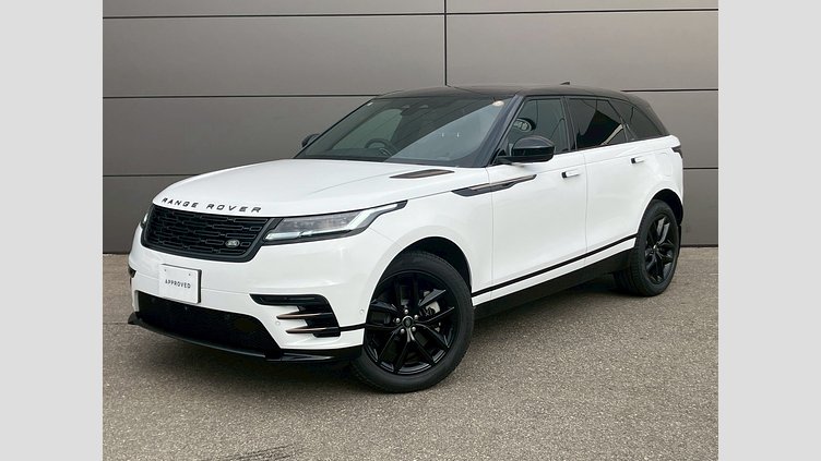 2024 認定中古車 Land Rover Range Rover Velar フジホワイト P400eプラグインハイブリッド（ガソリン） スタンダードホイールベース Dynamic SE