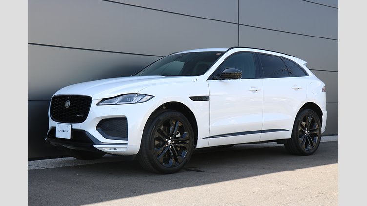 2024 認定中古車 Jaguar F-Pace オストゥーニパールホワイト P400e ガソリン プラグインハイブリッド R-DYNAMIC HSE