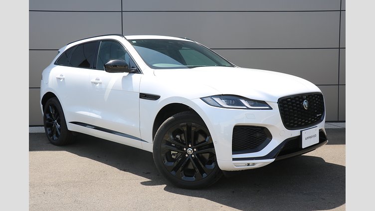 2024 認定中古車 Jaguar F-Pace オストゥーニパールホワイト P400e ガソリン プラグインハイブリッド R-DYNAMIC HSE
