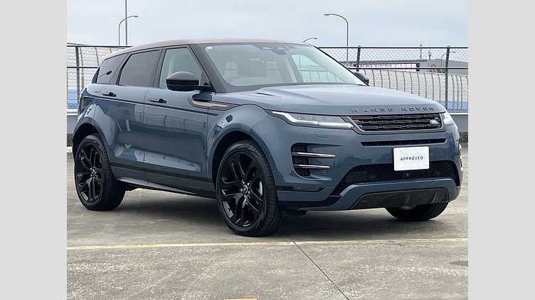 2024 認定中古車 Land Rover Range Rover Evoque トライベッカブルー D200マイルドハイブリッド（ディーゼル） Standard Wheelbase DYNAMIC SE