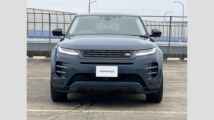 2024 認定中古車 Land Rover Range Rover Evoque トライベッカブルー D200マイルドハイブリッド（ディーゼル） Standard Wheelbase DYNAMIC SE