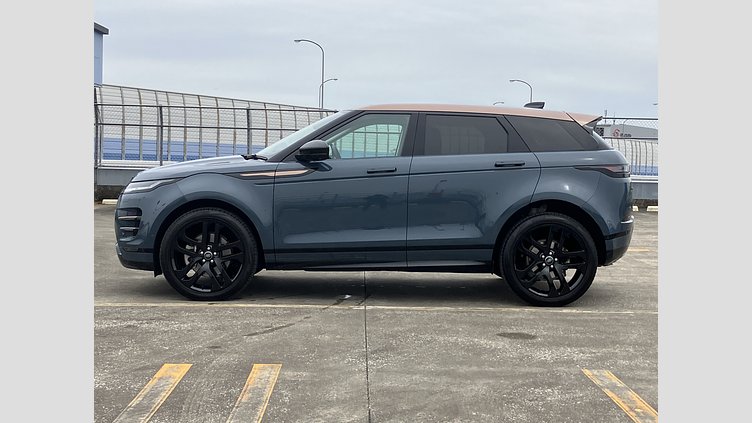 2024 認定中古車 Land Rover Range Rover Evoque トライベッカブルー D200マイルドハイブリッド（ディーゼル） Standard Wheelbase DYNAMIC SE