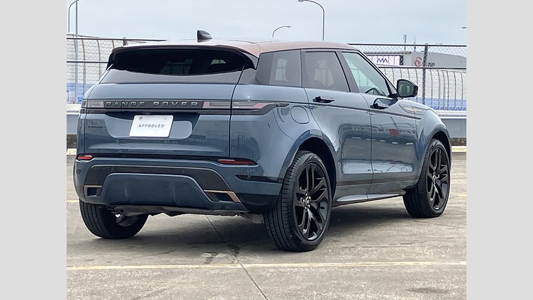 2024 認定中古車 Land Rover Range Rover Evoque トライベッカブルー D200マイルドハイブリッド（ディーゼル） Standard Wheelbase DYNAMIC SE