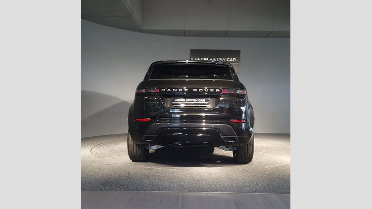 2025 Ny Land Rover Range Rover Evoque Santorini Black (svart färg) AWD P270e Dynamic SE