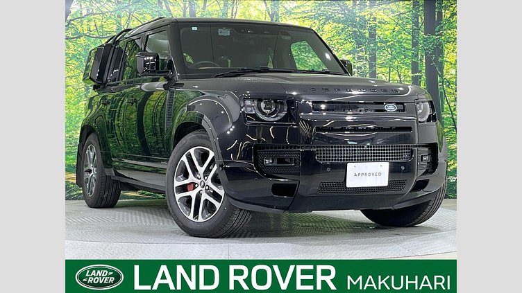 2023 認定中古車 Land Rover Defender 110 サントリーニブラック D300 AWD（AT） X
