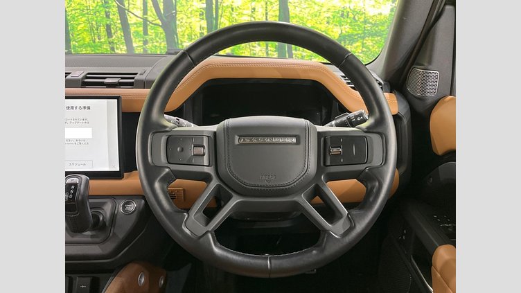 2023 認定中古車 Land Rover Defender 110 サントリーニブラック D300 AWD（AT） X