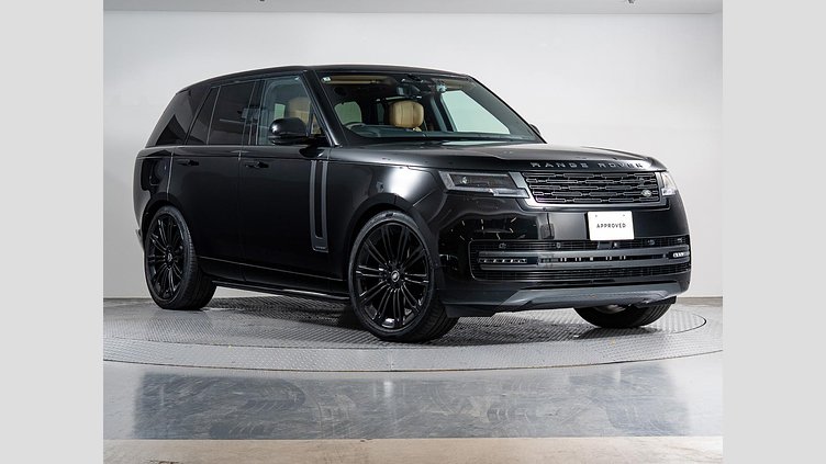 2024 認定中古車 Land Rover Range Rover サントリーニブラック D350 AWD MHEV（AT） スタンダードホイールベース Autobiography