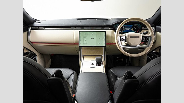2024 認定中古車 Land Rover Range Rover オストゥーニパールホワイト（お取り扱いの有無については正規ディーラーにお問い合わせください） D300 AWD MHEV（AT） スタンダードホイールベース HSE