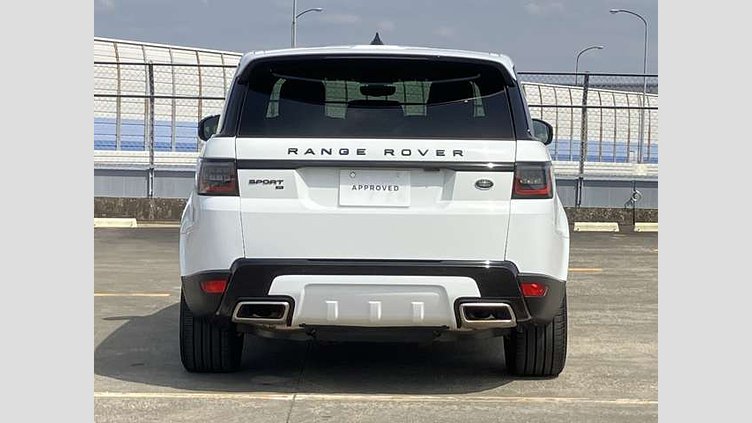 2020 認定中古車 Land Rover Range Rover Sport Fuji White 3.0 litre i6D​ 40台限定特別仕様車 ブラックエクステリアパック 21インチスタイル9001ブラックホイール フロントシートヒーター ステアリングホイールヒーター ハンズフリーテールゲート LEDヘッドライト サラウンドカメラ