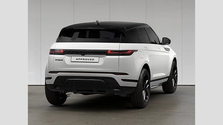 2025 Approved Land Rover Range Rover Evoque Fuji White D200 Diesel MHEV Standardowy rozstaw kół Dynamic SE