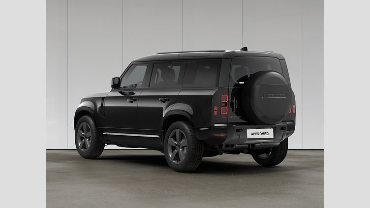 2025 Approved Land Rover Defender 110 Santorini Black D350 MHEV z silnikiem wysokoprężnym X-Dynamic SE