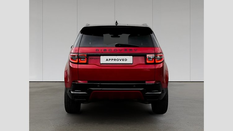 2025 Approved Land Rover Discovery Sport Firenze Red D200 Diesel MHEV Standardowy rozstaw osi Dynamic SE