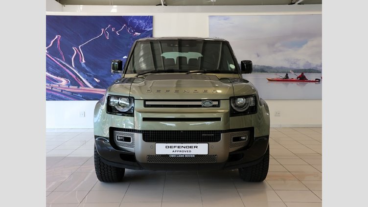 2022 Approved Land Rover Defender 110 Pangea Green Balance of 5 Year/100 000 km's Maintenance plan from inception date.

Interior Mirror Smart View, Memory Front Seats, Front Console with Armrest & Fridge, Daytime Running Lamps, Navigation, Cruise Control ACC  2022 Land Rover Defender 110 D300 HSE X-Dynamic