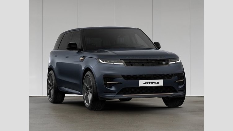 2025 Approved Land Rover Range Rover Sport Niebieski Varesine Blue D300 Diesel MHEV Standard Wheelbase Dynamic SE