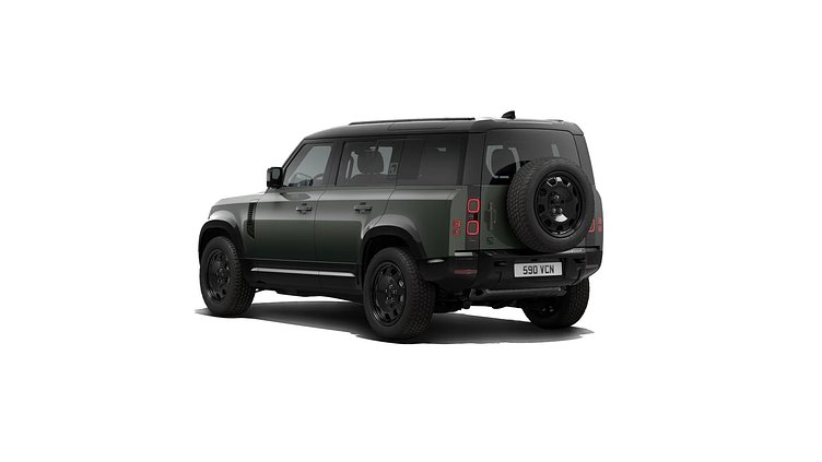 2026 ใหม่ Land Rover Defender 110 Keswick Green Petrol Plug-in Electric Hybrid Trophy Edition in Keswick Green
