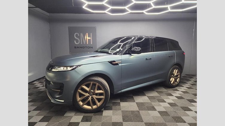 2023 Approved Land Rover Range Rover Sport Giola Green Matte PPF
22-inch mag wheels
panoramic sliding sunroof
LED headlights
 illuminated metal treadplates
Meridian Sound System
front center console refrigerator compartment
 D350 Dynamic HSE