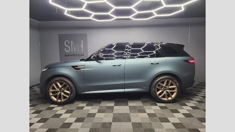 2023 Approved Land Rover Range Rover Sport Giola Green Matte PPF
22-inch mag wheels
panoramic sliding sunroof
LED headlights
 illuminated metal treadplates
Meridian Sound System
front center console refrigerator compartment
 D350 Dynamic HSE
