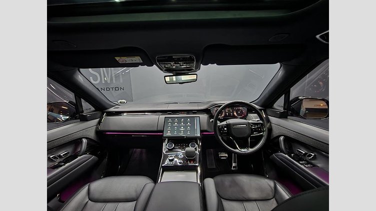 2023 Approved Land Rover Range Rover Sport Giola Green Matte PPF
22-inch mag wheels
panoramic sliding sunroof
LED headlights
 illuminated metal treadplates
Meridian Sound System
front center console refrigerator compartment
 D350 Dynamic HSE