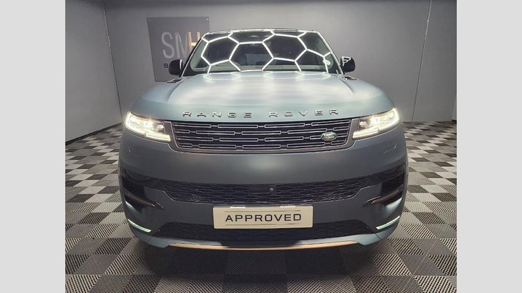 2023 Approved Land Rover Range Rover Sport Giola Green Matte PPF
22-inch mag wheels
panoramic sliding sunroof
LED headlights
 illuminated metal treadplates
Meridian Sound System
front center console refrigerator compartment
 D350 Dynamic HSE