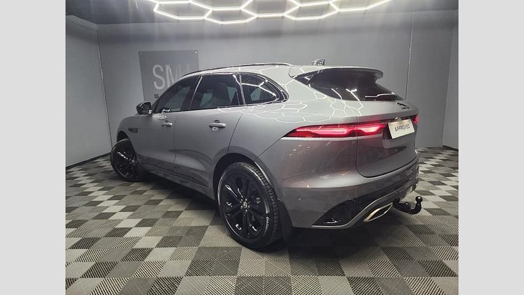 2024 Approved Jaguar F-Pace Eiger Grey Convenience Pack
Comfort Pack
Four-Zone Climate Control
Cabin Air Purification 
Heated Steering Wheel
Heated and Cooled Electric Driver and Passenger Memory Performance Front Seats
3D Surround Camera
Park Assist
Head-Up Display D300 AWD R-Dynamic HSE