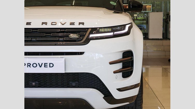 2025 Approved Land Rover Range Rover Evoque Fuji White D200 D200 R-Dynamic SE