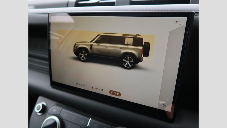 2023 認定中古車 Land Rover Defender 110 サントリーニブラック D300 AWD（AT） X-DYNAMIC HSE