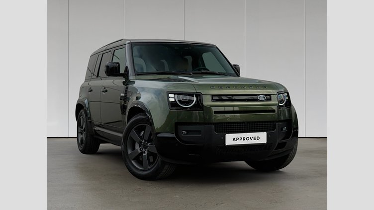 2026 Approved Land Rover Defender 110 Woolstone Green D350 MHEV z silnikiem wysokoprężnym X-Dynamic SE