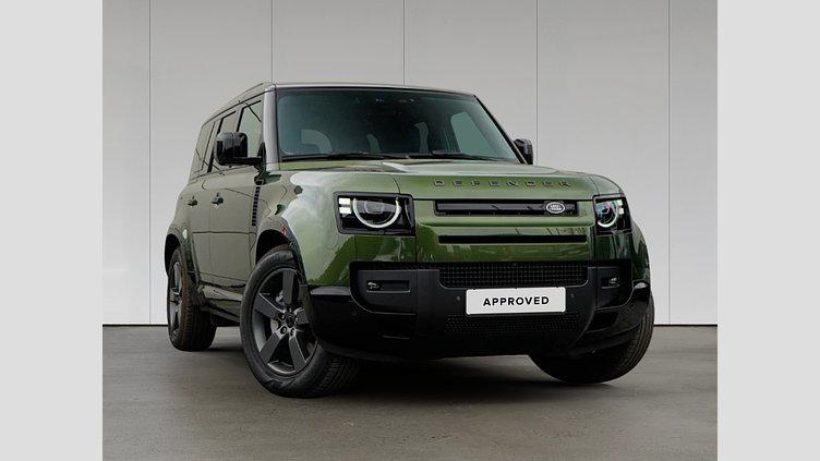 2026 Approved Land Rover Defender 110 Woolstone Green D350 MHEV z silnikiem wysokoprężnym X-Dynamic SE