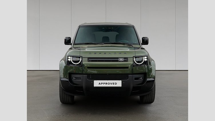 2026 Approved Land Rover Defender 110 Woolstone Green D350 MHEV z silnikiem wysokoprężnym X-Dynamic SE