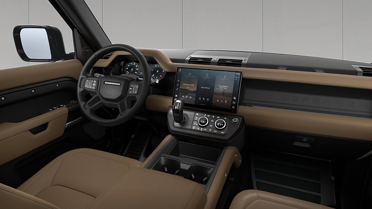 2026 Approved Land Rover Defender 110 Santorini Black D350 MHEV z silnikiem wysokoprężnym X-Dynamic SE