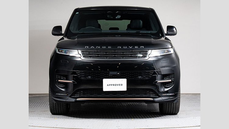 2024 認定中古車 Land Rover Range Rover Sport サントリーニブラック D300マイルドハイブリッド スタンダードホイールベース Dynamic SE