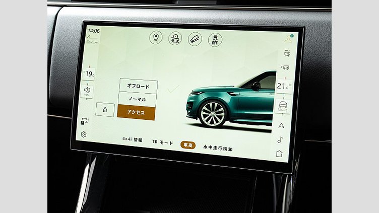 2024 認定中古車 Land Rover Range Rover Sport サントリーニブラック D300マイルドハイブリッド スタンダードホイールベース Dynamic SE