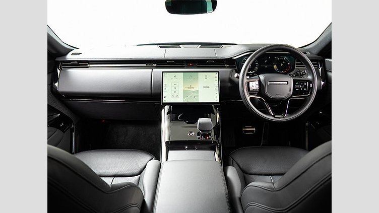 2024 認定中古車 Land Rover Range Rover Sport サントリーニブラック D300マイルドハイブリッド スタンダードホイールベース Dynamic SE