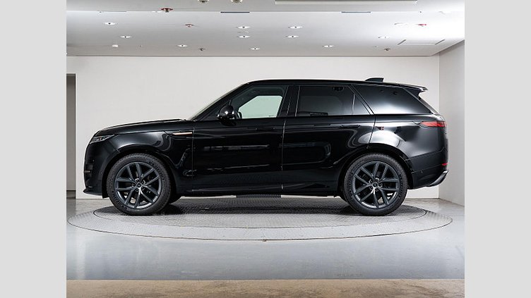 2024 認定中古車 Land Rover Range Rover Sport サントリーニブラック D300マイルドハイブリッド スタンダードホイールベース Dynamic SE