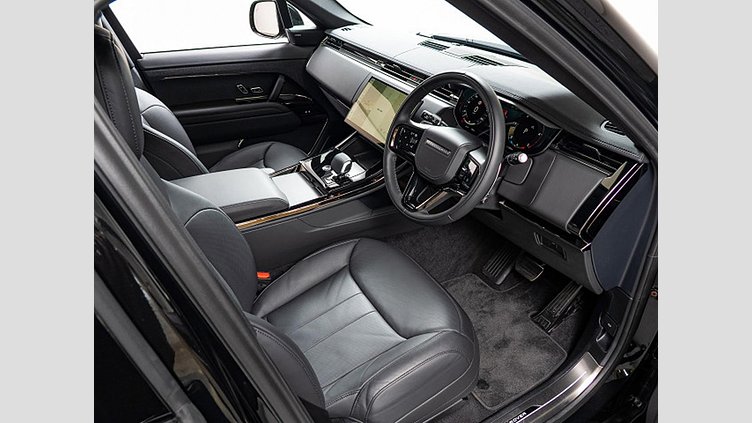 2024 認定中古車 Land Rover Range Rover Sport サントリーニブラック D300マイルドハイブリッド スタンダードホイールベース Dynamic SE