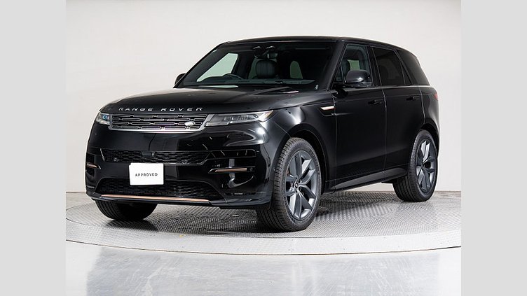 2024 認定中古車 Land Rover Range Rover Sport サントリーニブラック D300マイルドハイブリッド スタンダードホイールベース Dynamic SE