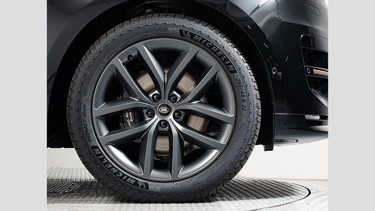 2024 認定中古車 Land Rover Range Rover Sport サントリーニブラック D300マイルドハイブリッド スタンダードホイールベース Dynamic SE