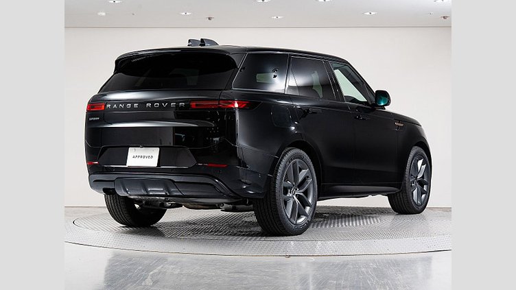 2024 認定中古車 Land Rover Range Rover Sport サントリーニブラック D300マイルドハイブリッド スタンダードホイールベース Dynamic SE