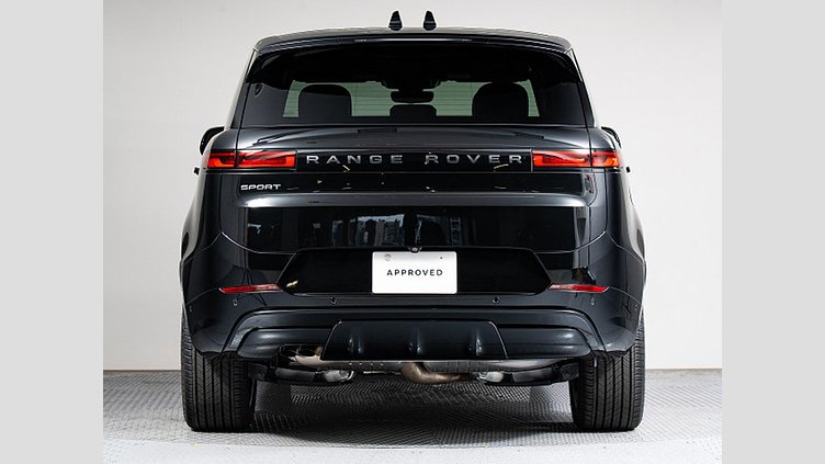 2024 認定中古車 Land Rover Range Rover Sport サントリーニブラック D300マイルドハイブリッド スタンダードホイールベース Dynamic SE