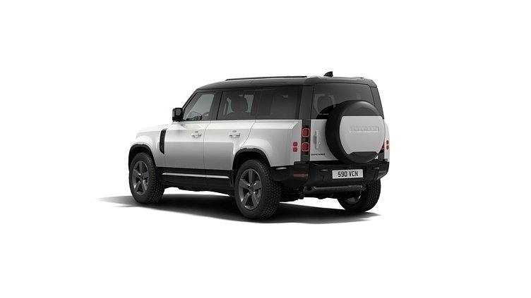2024 Begagnad Land Rover Defender 110 Fuji White Bensin Laddhybrid X-Dynamic SE