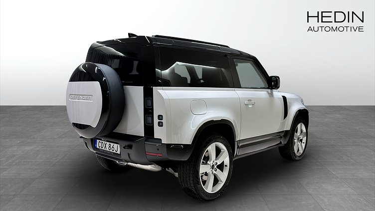 2025 Ny Land Rover Defender 90 Borasco Grey AWD D350 MHEV X-Dynamic HSE