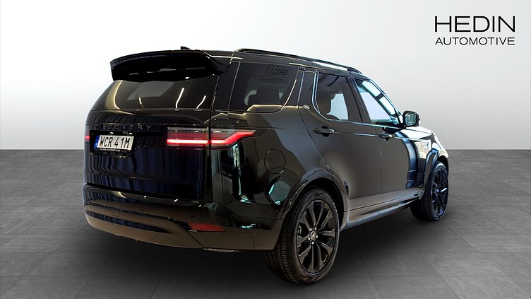2026 Ny Land Rover Discovery Santorini Black (svart färg) AWD D350 MHEV Dynamic SE