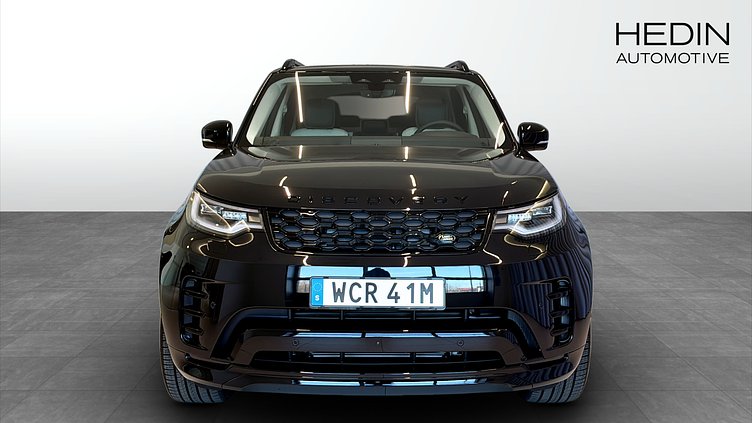 2026 Ny Land Rover Discovery Santorini Black (svart färg) AWD D350 MHEV Dynamic SE