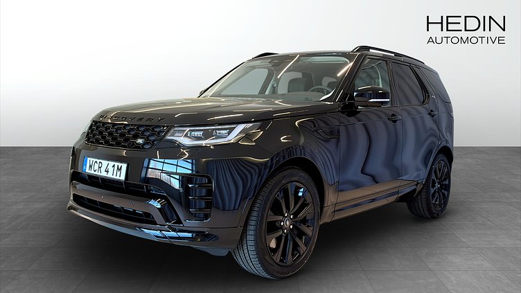 2026 Ny Land Rover Discovery Santorini Black (svart färg) AWD D350 MHEV Dynamic SE