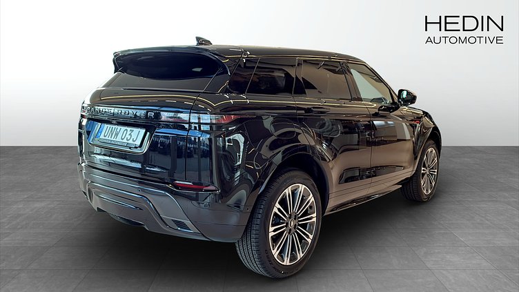 2025 Ny Land Rover Range Rover Evoque Santorini Black (svart färg) AWD P269e PHEV Dynamic SE