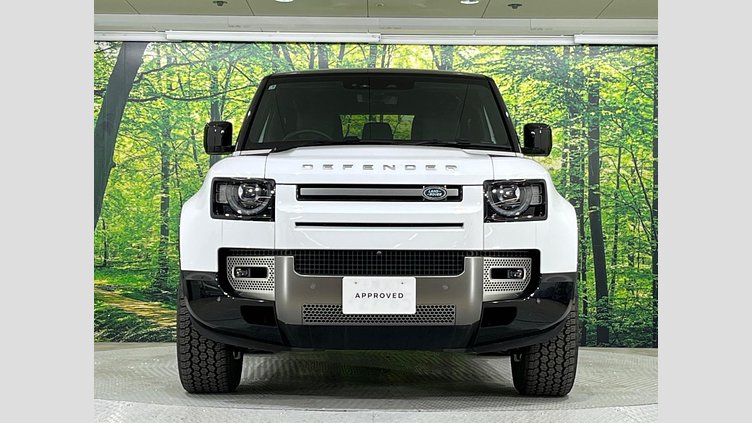2025 認定中古車 Land Rover Defender 90 フジホワイト D350 ディーゼルマイルドハイブリッド X-Dynamic HSE