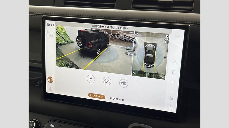 2025 認定中古車 Land Rover Defender 90 フジホワイト D350 ディーゼルマイルドハイブリッド X-Dynamic HSE