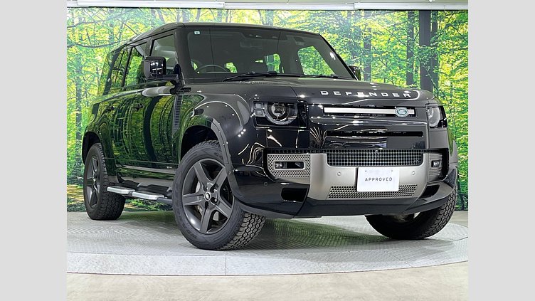 2021 認定中古車 Land Rover Defender 110 サントリーニブラック D300 AWD（AT） X-DYNAMIC SE