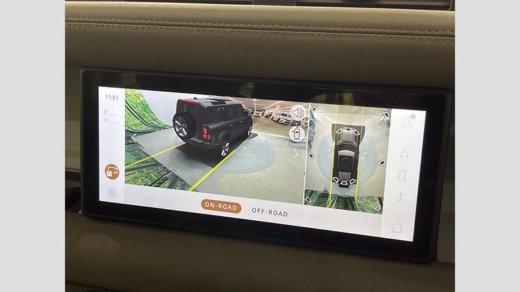 2021 認定中古車 Land Rover Defender 110 サントリーニブラック D300 AWD（AT） X-DYNAMIC SE