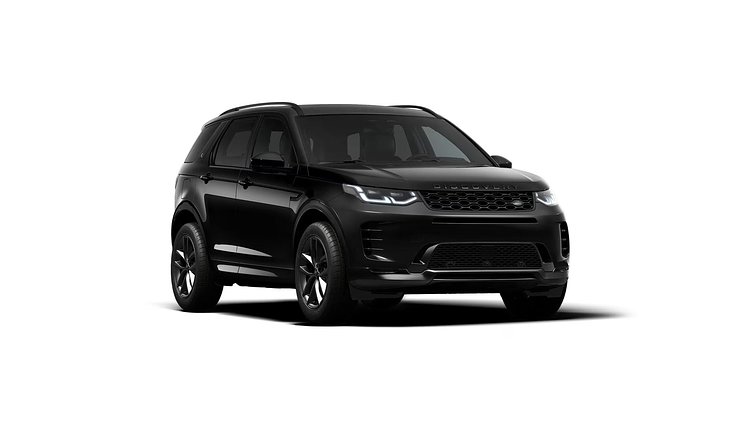 2026 新車 Land Rover Discovery Sport サントリーニブラック D200マイルドハイブリッド（ディーゼル） 標準ホイール Landmark